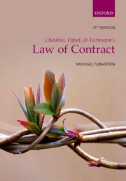 Cheshire Fifoot & Furmstons Law Of Contr By Furmston, Mp