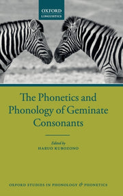 Phonetics & Phonology Of Geminate Conson