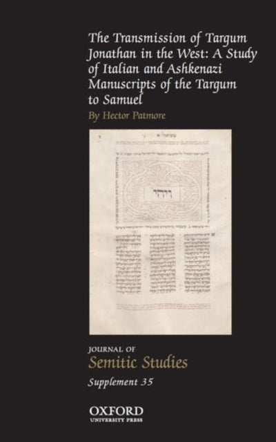 The Transmission Of Targum Jonathan In