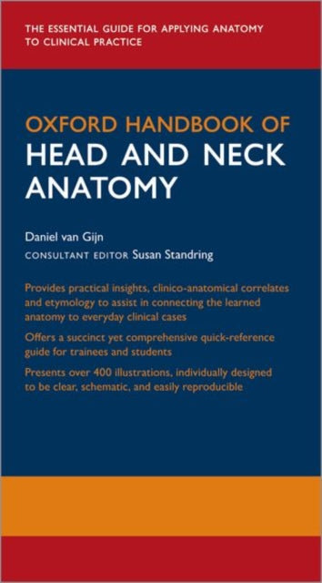 Oxford Handbook Of Head & Neck Anatomy By Van Gijn, Daniel