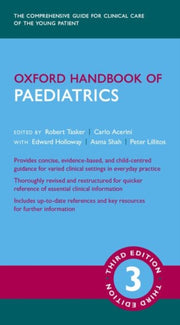 Oxford Handbook Of Paediatrics 3e By Tasker, Robert C