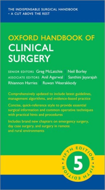 Oxford Handbook Of Clinical Surgery 5e F By Agarwal, Anil