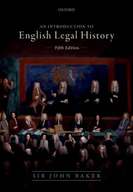 Introduction To English Legal History 5e By Baker, John