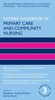 Oxford Handbook Of Primary Care & Commun By Brook, Judy