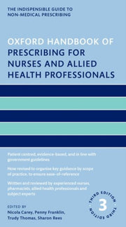Oxford Handbook Of Prescribing For Nurse By Carey, Nicola