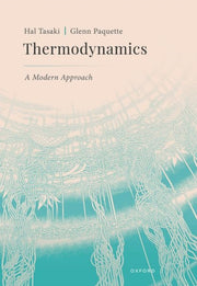 Thermodynamics A Modern Approach By Tasaki, Hal