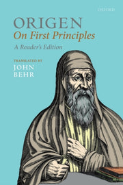 Origen On First Principles Paperback