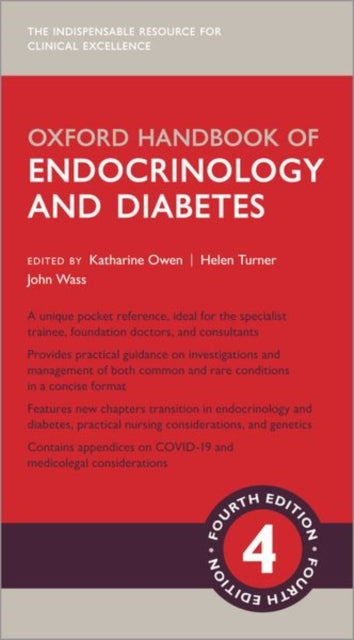 Oxford Handbook Of Endocrinology Diabete By Owen, Katharine