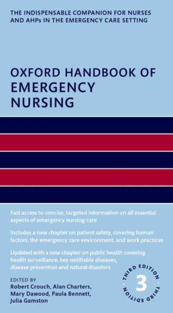 Oxford Handbook Of Emergency Nursing 3e