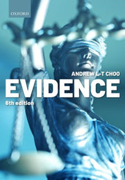 Evidence 6e By Choo, Andrew