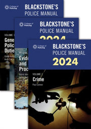 Blackstones Police Manuals Three Volum