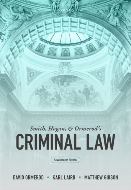 Smith Hogan And Ormerods Criminal Law