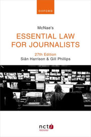 Mcnaes Essential Law For Journalists