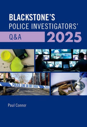 Blackstones Police Investigators Qa 2025 By Connor, Paul