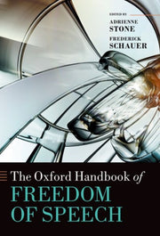 The Oxford Handbook Of Freedom Of Speec By Stone Adrienne
