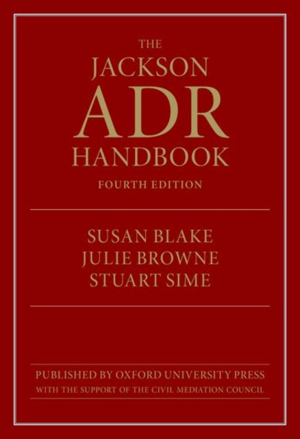 The Jackson Adr Handbook 4th Edition
