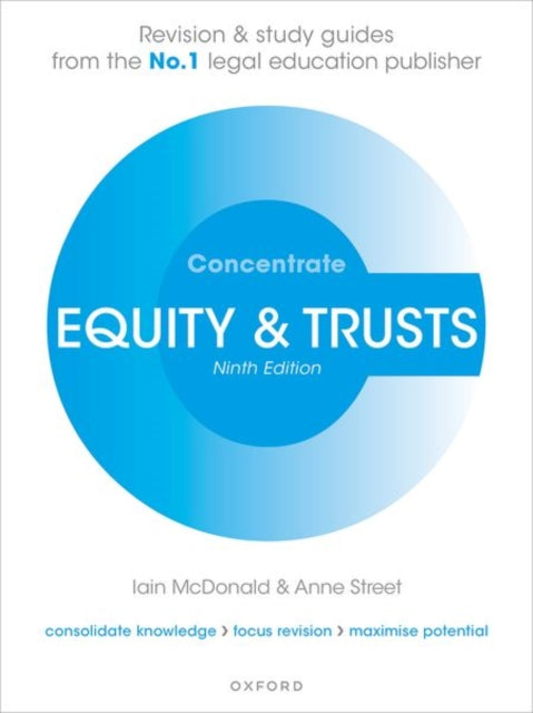 Equity & Trusts Law Concentrate Law Revi By Mcdonald, Iain