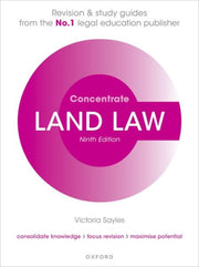 Land Law Concentrate 9e Conc Paperback