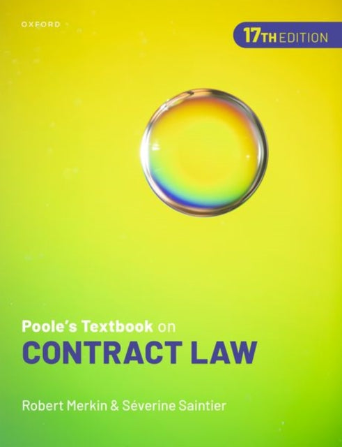 Pooles Textbook On Contract Law