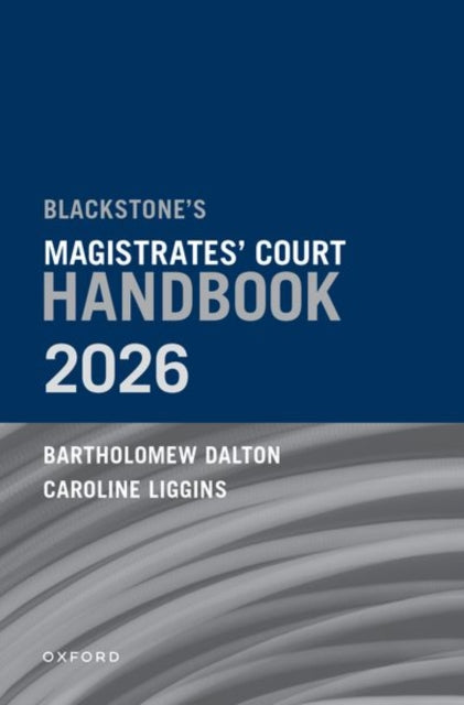 Blackstone  S Magistrates Court Handbo
