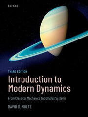 Introduction To Modern Dynamics From Cla By Nolte, David D.