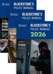 Blackstones Police Manuals 2026 Pack Qua By Connor, Paul