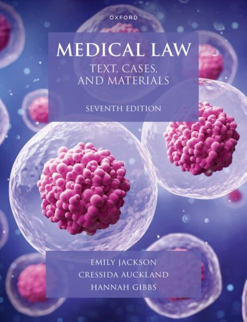 Medical Law Tcm 7e By Jackson, Emily Et Al