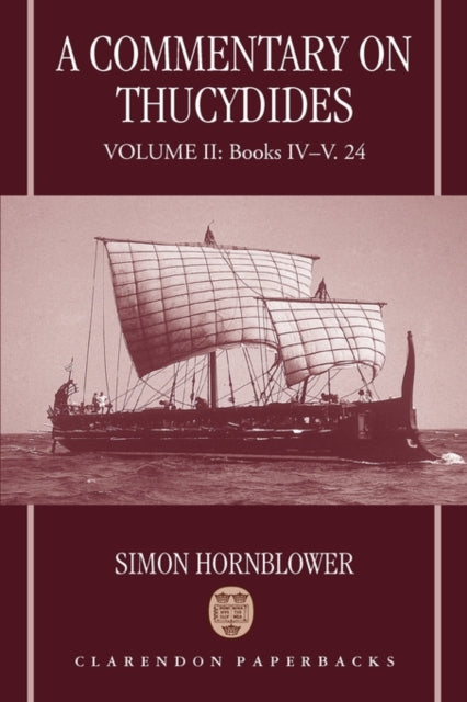 Commentary On Thucydides Vol 2 P By Hornblower