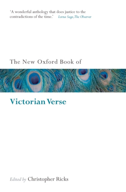 Oxford Book Of New Victorian Verse By Ricks, C (ed)