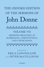 Oxford Edition Of The Sermons Of John Do By Longfellow, Erica
