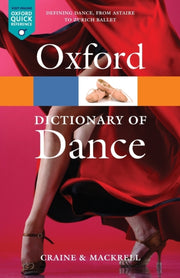 Oxford Dictionary Of Dance