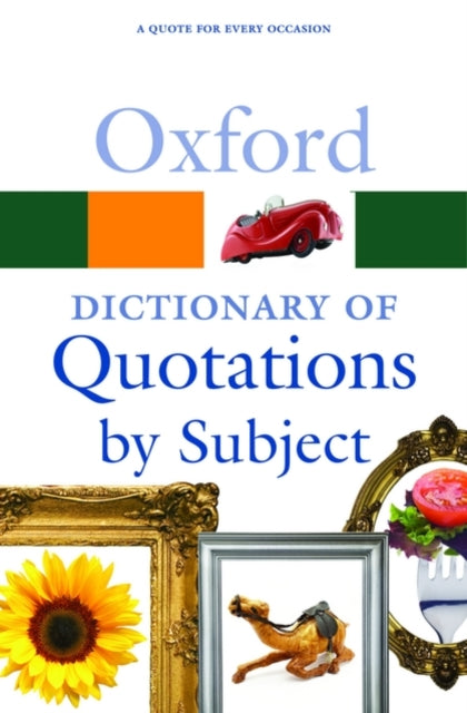 Oxford Quotations By Subject