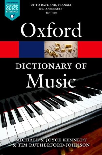 Oxford Dictionary Of Music By Rutherford-johnson