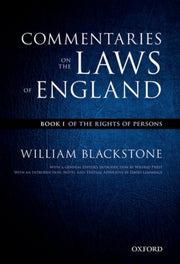 Oxford Edition Of Blackstone Commentarie By Blackstone, William