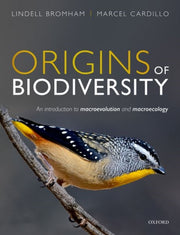 Origins Of Biodiversity An Introduction By Bromham, Lindell; Ca