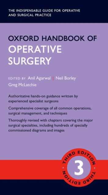 Oxford Handbook Of Operative Surgery By Agarwal, A (ed)et Al
