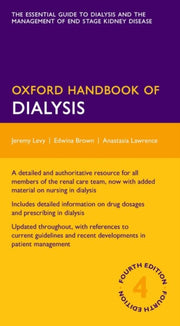Oxford Handbook Of Dialysis 4e Flexicove By Levy, Jeremy