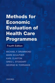 Methods For The Economic Evaluation Of