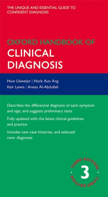 Oxford Handbook Of Clinical Diagnosis By Llewelyn, Huw