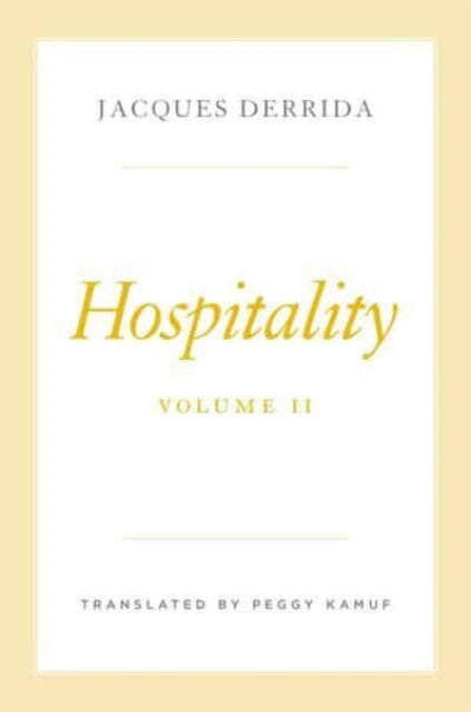 Hospitality Volume Ii