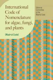 International Code Of Nomenclature For By Various