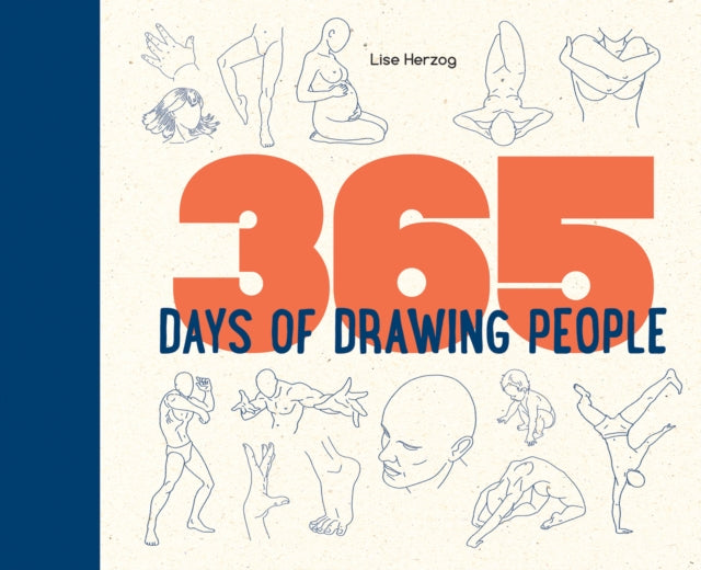 365 Days Of Drawing People By Herzog, Lise