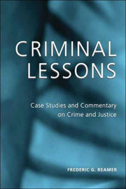 Criminal Lessons Case Studies And Comme