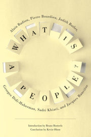 What Is A People By Badiou, Alain