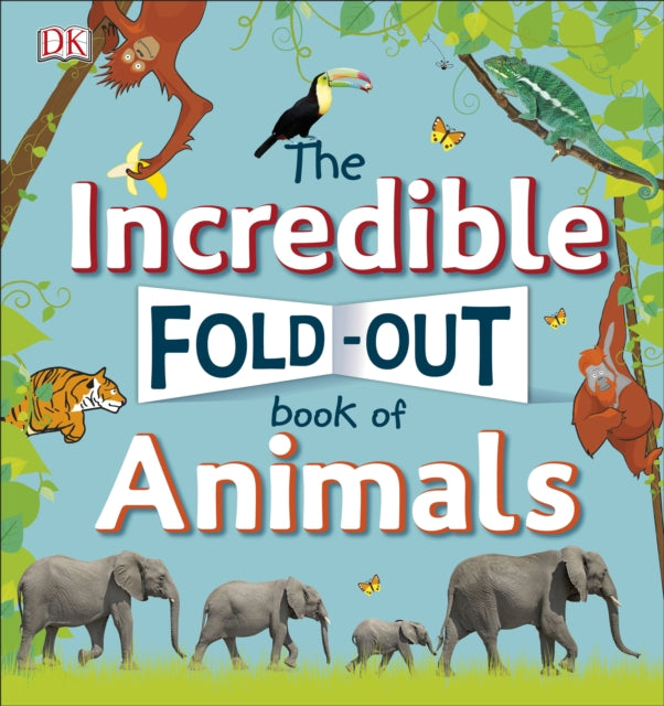 Incredible Fold Out Book Of Animals