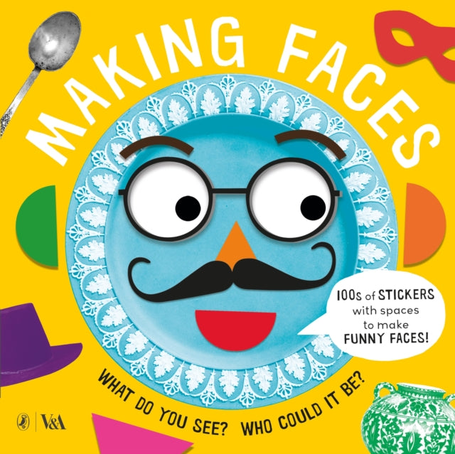 Making Faces A Sticker Book