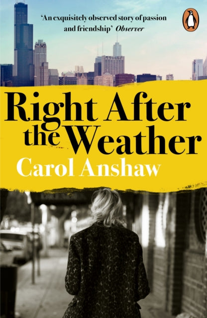 Right After The Weather By Anshaw, Carol