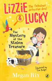 Lizzie & Lucky Mystery Of/stolen Treasue By Rix, Megan