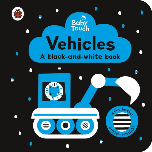 Baby Touch Vehicles Black & White Book