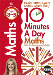 10 Minutes A Day Maths Ages 3-5